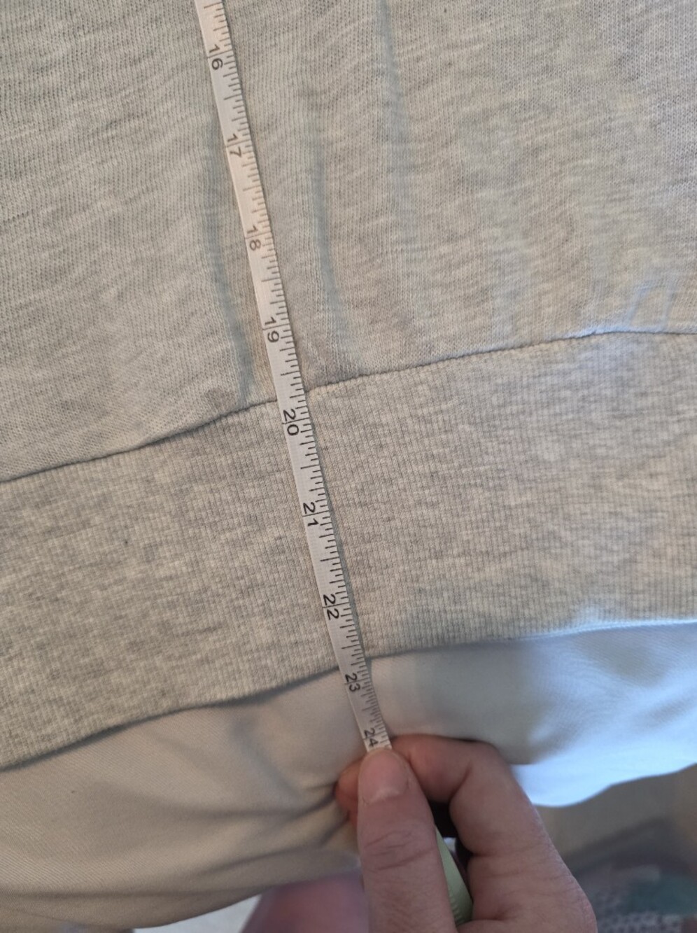 Loft Gray Knit Sweatshirt Back Bow Size S - Picture 6 of 7